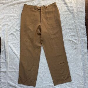 Bernard Zins Paris Linen Silk Trousers – Made in France – Size 34